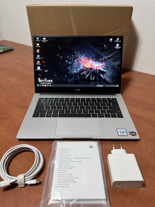 Laptop HUAWEI MateBook D 14, Ryzen 5 3500U, 8GB RAM, SSD 512 GB, 14”