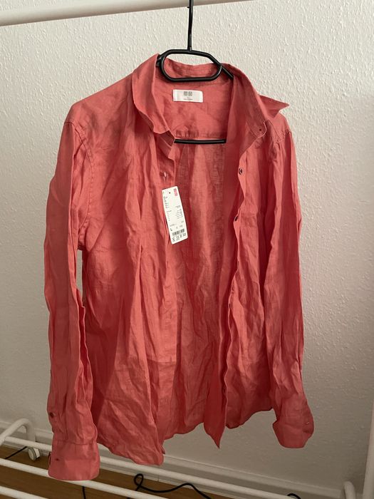 Жіноча лляна сорочка UNIQLO, L