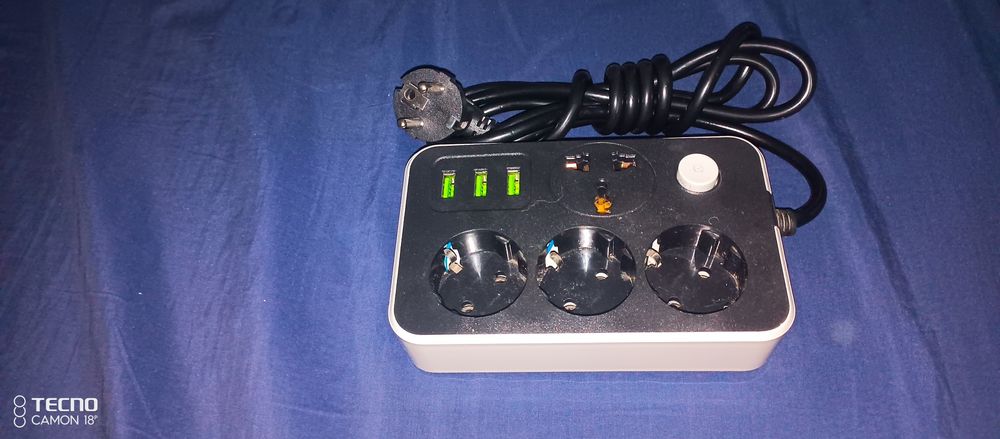 Мережевий блок 7 в 1