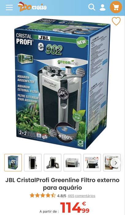 Aquario da Juwell 180L branco com movel e Filtro Externo