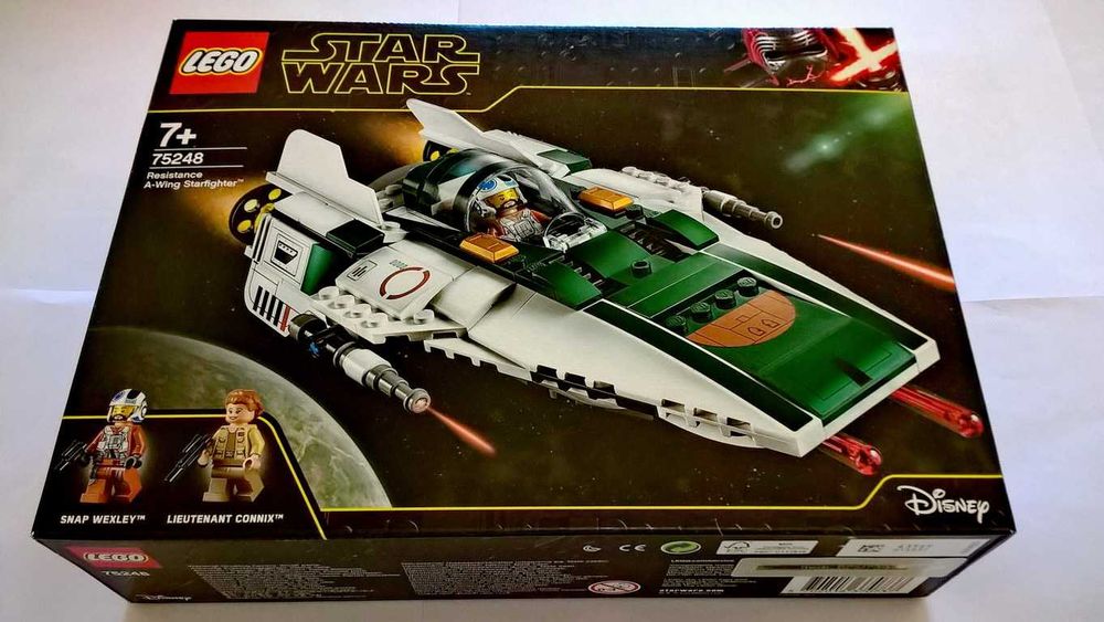 Lego Star Wars 75248 Resistance A-Wing Starfighter selado
