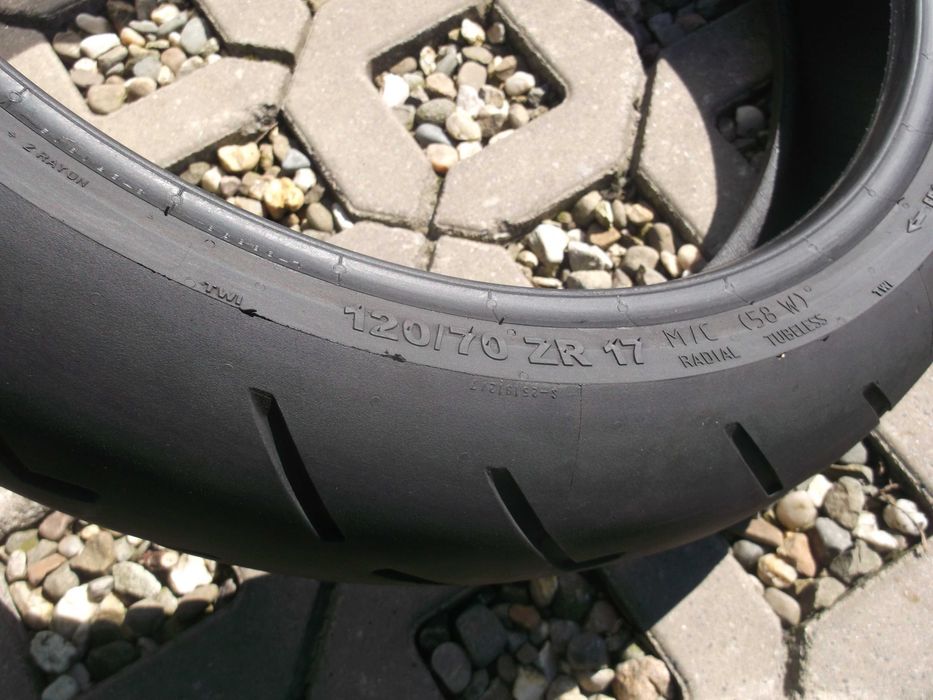 opona 120/70ZR17 Continental Conti Sport Attack 4 dot0323 2,7mm r17