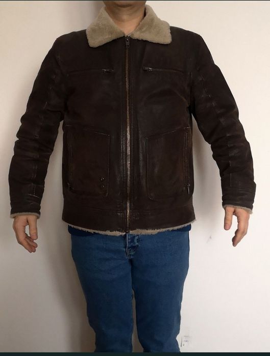 Kurtka skórzana Montego