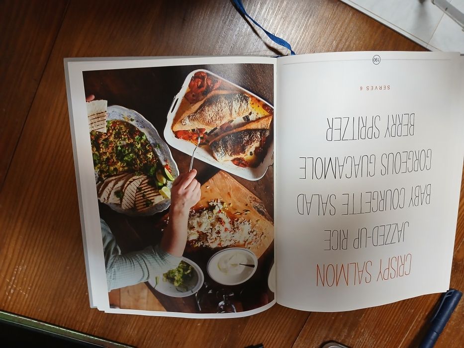 Livro  de receitas  Jamie Oliver