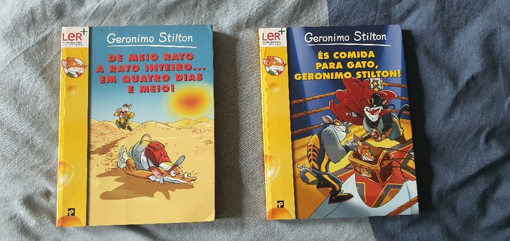 Livro "Geronimo Stilton"