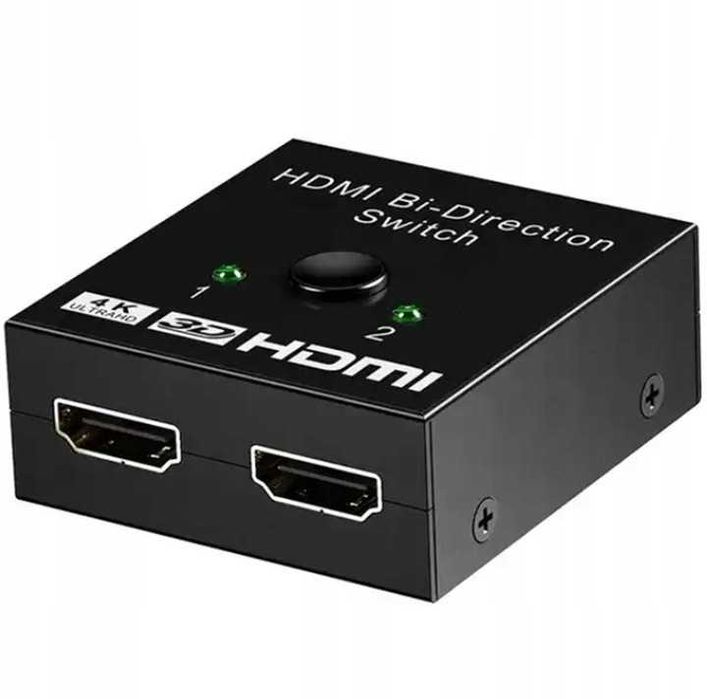 Rozdzielacz sygnału na 2 HDMI Splitter 4K Full HD 3D