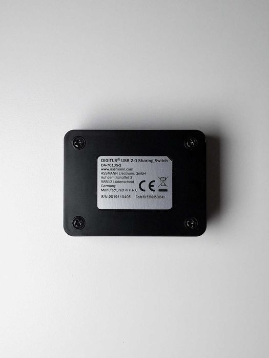 Przełącznik Digitus USB 2.0