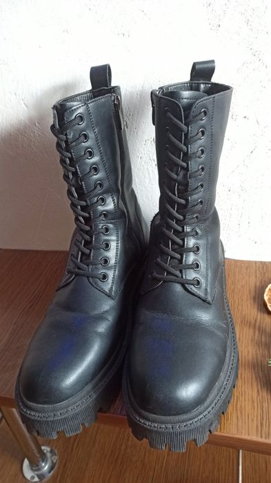 Шкіряні теплі сапоги