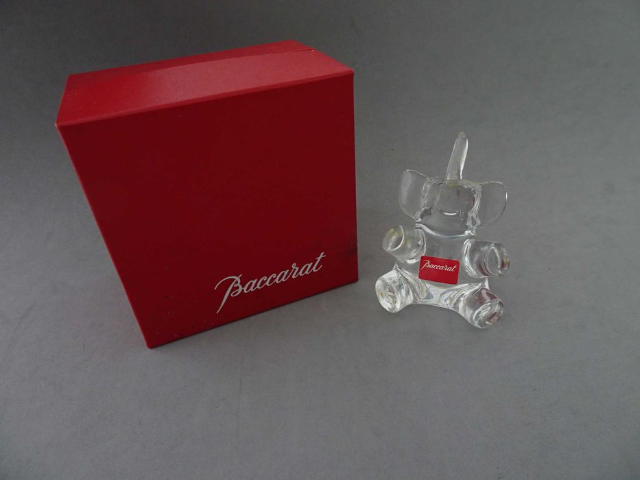 Figura elefante em cristal Baccarat