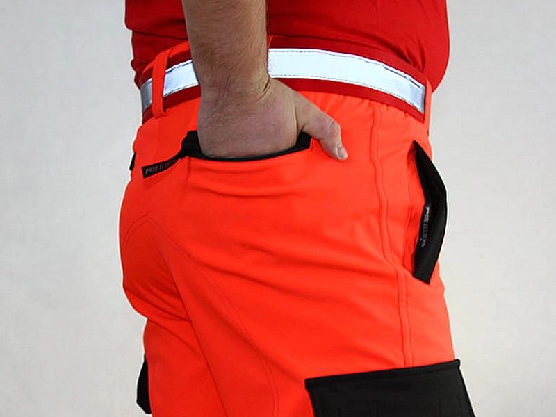 Pasek RATOWNICZY FLUO odblaskowy (S)