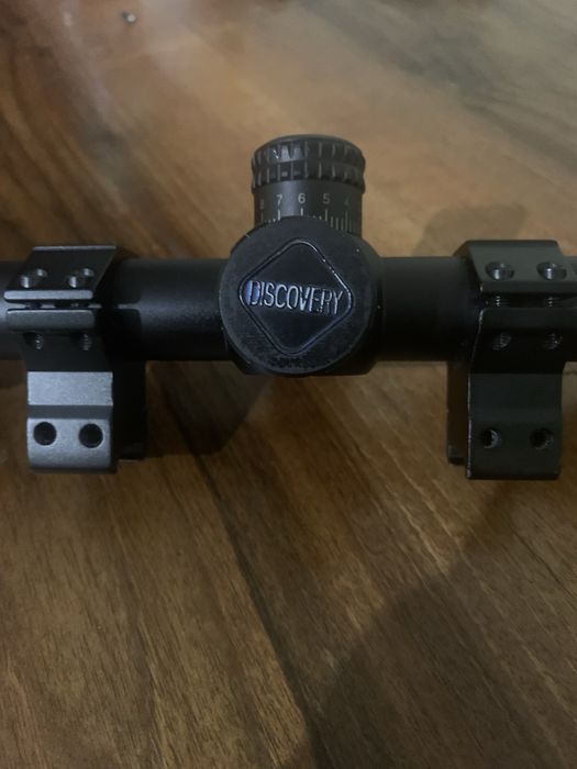 Приціл оптичний Discovery VT-3 FFP 4-16X44 SF. Перша фокальна площина
