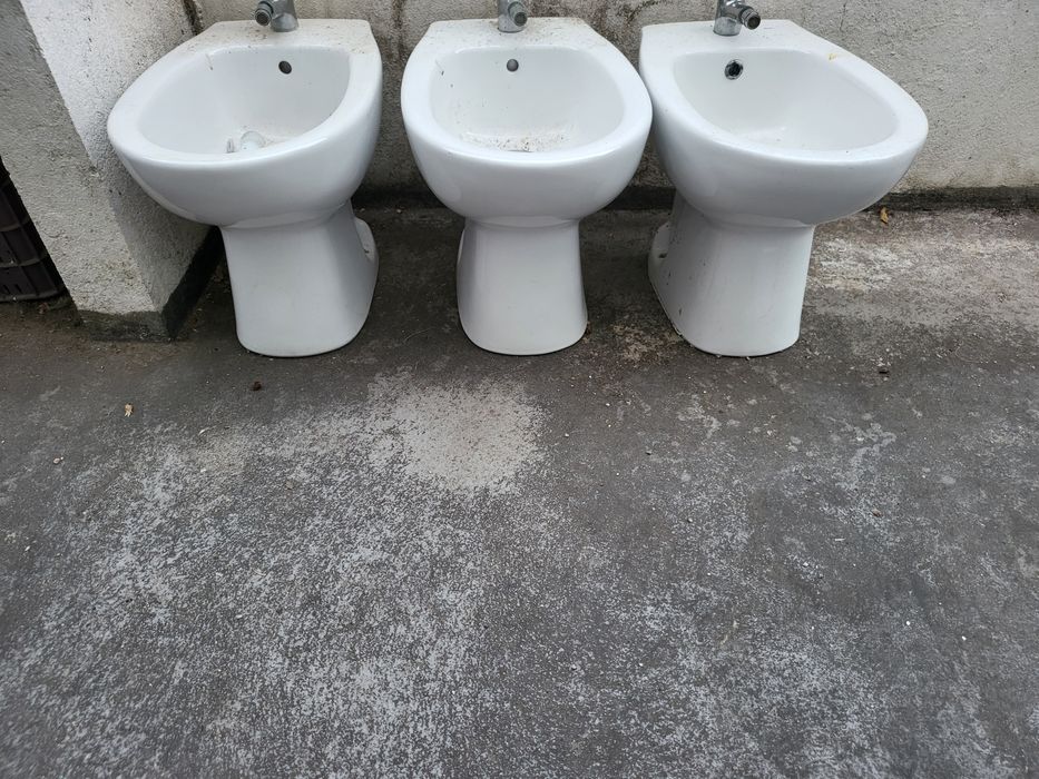 Varios bidé + lava mãos