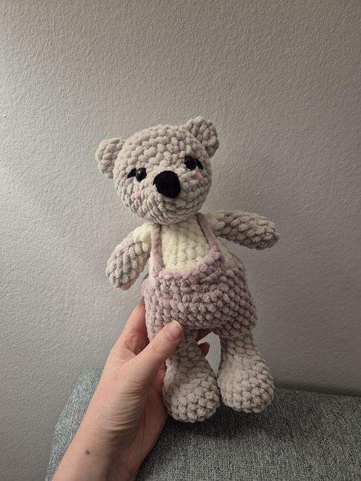 Szydełkowy misiaczek