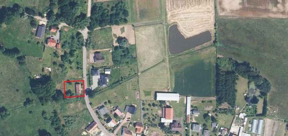 Dom 130 m² (do remontu) z działką 1200 m² + media  Wołów