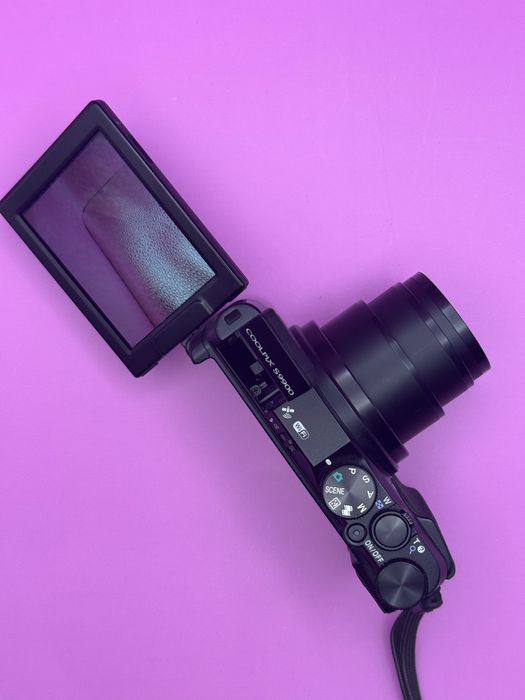 Aparat Cyfrowy  Nikon Coolpix S9900 WiFi NFC obracany ekran  vintage