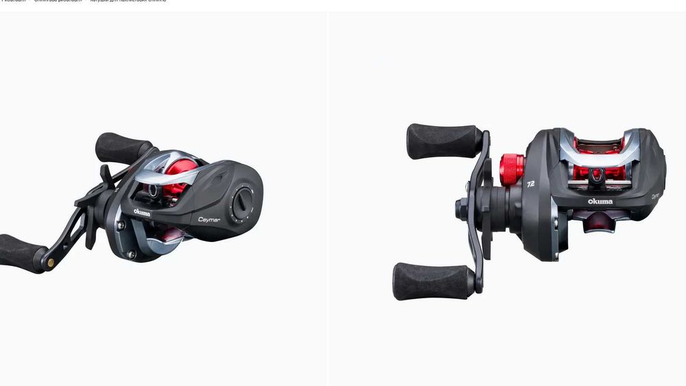 Котушка Спінінговий мультиплікатор Okuma Ceymar чорний C101-A