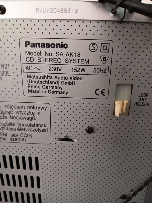 Mini Aparelhagem Panasonic