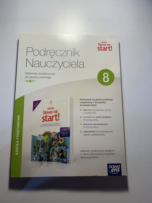 Podręcznik Nauczyciela Słowa na start 8