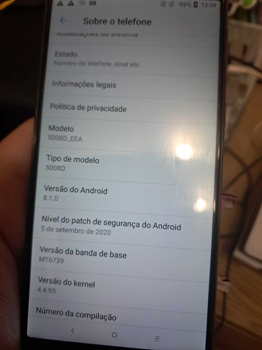 Telemóvel Alcatel 5008D