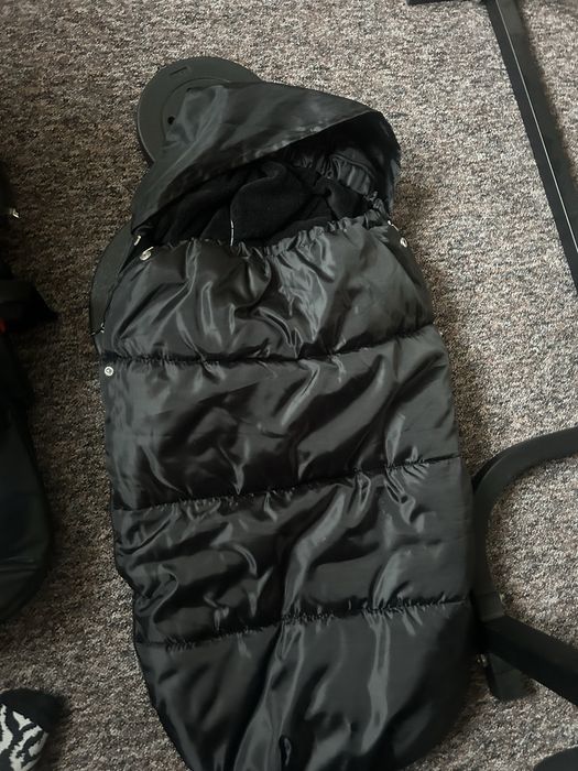 Wózel 2w1 Anex Sport czarny gondola + spacerowka