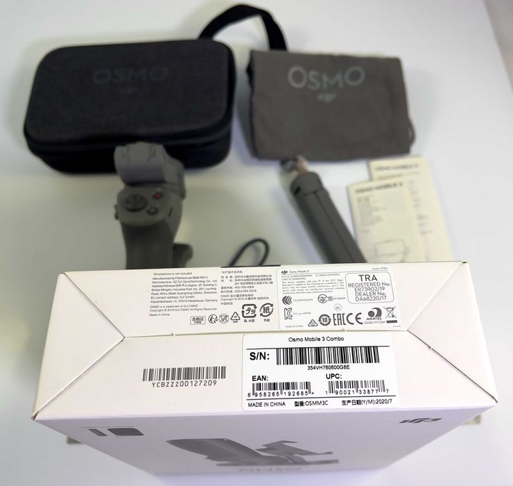 DJI Osmo Mobile 3 Combo – estabilizador Gimbal de 3 eixos