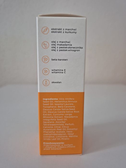 Serum orange glow i Serum Blue glow