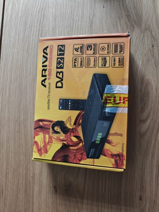 Nowy tuner satelitarny Ariva 160 combo DVB S2 T2