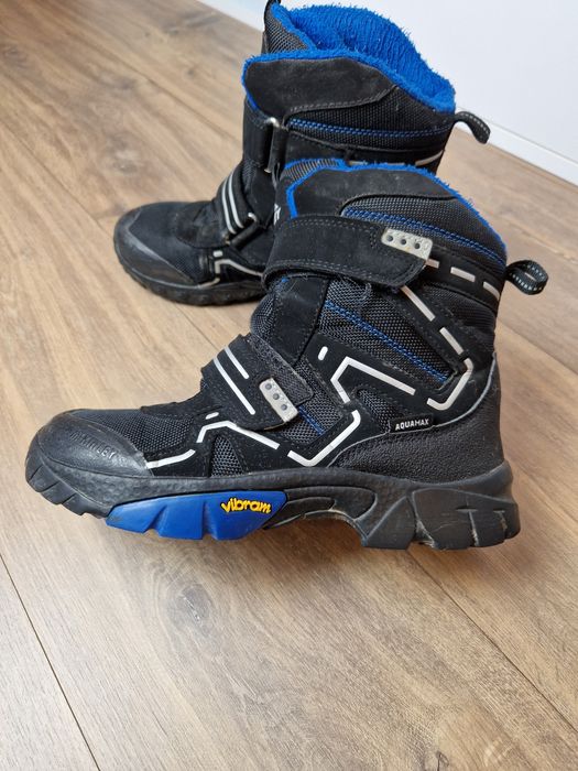 Zimowe buty kozaki śniegowce dla chłopca r. 37 mckinley za kostkę