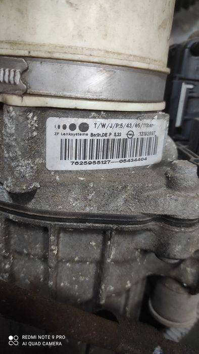 Opel Astra H 1,9 maglownica pompa wspomagania
