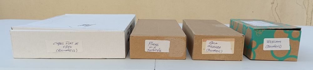 Cabos Flat de Vídeo, Placas Inversoras, Placas Wireless, Webcam