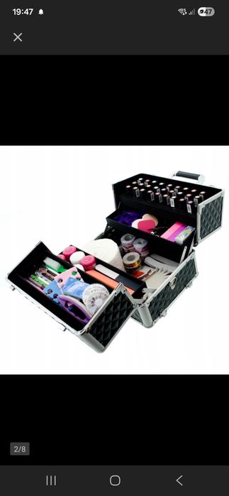 Kuferek kosmetyczny XXL