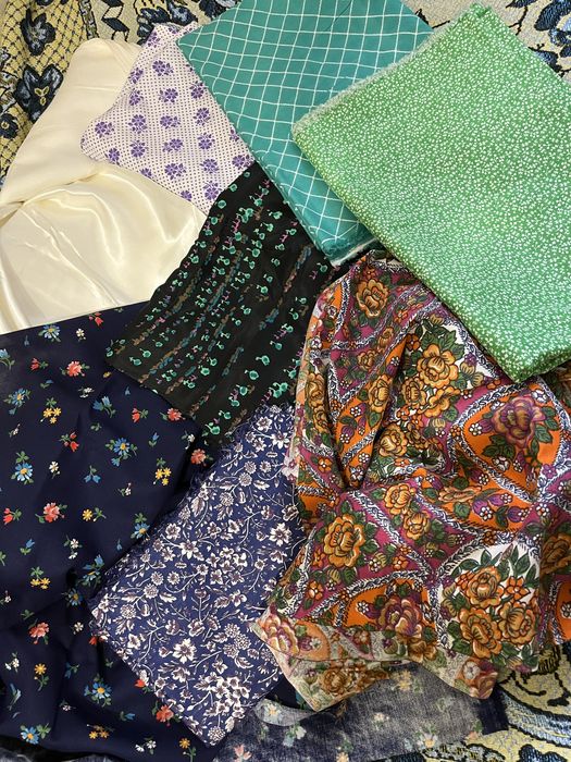 Ткани СССР разный метраж