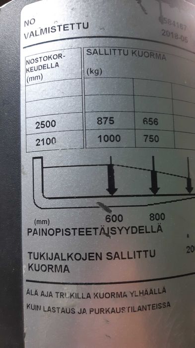 Toyota BT SPE 200D Paleciak elektryczny wozek