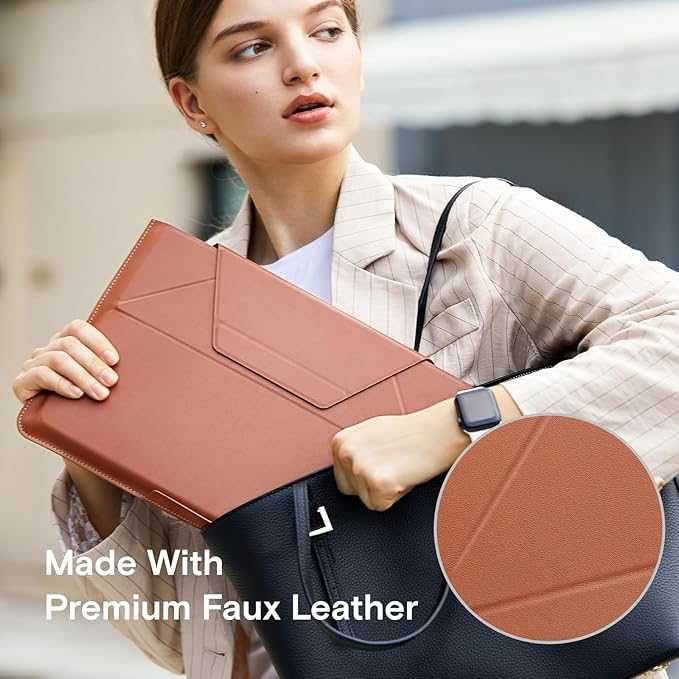 MOFT Macbook Stand Carrying Case (Brown, 16 inch)