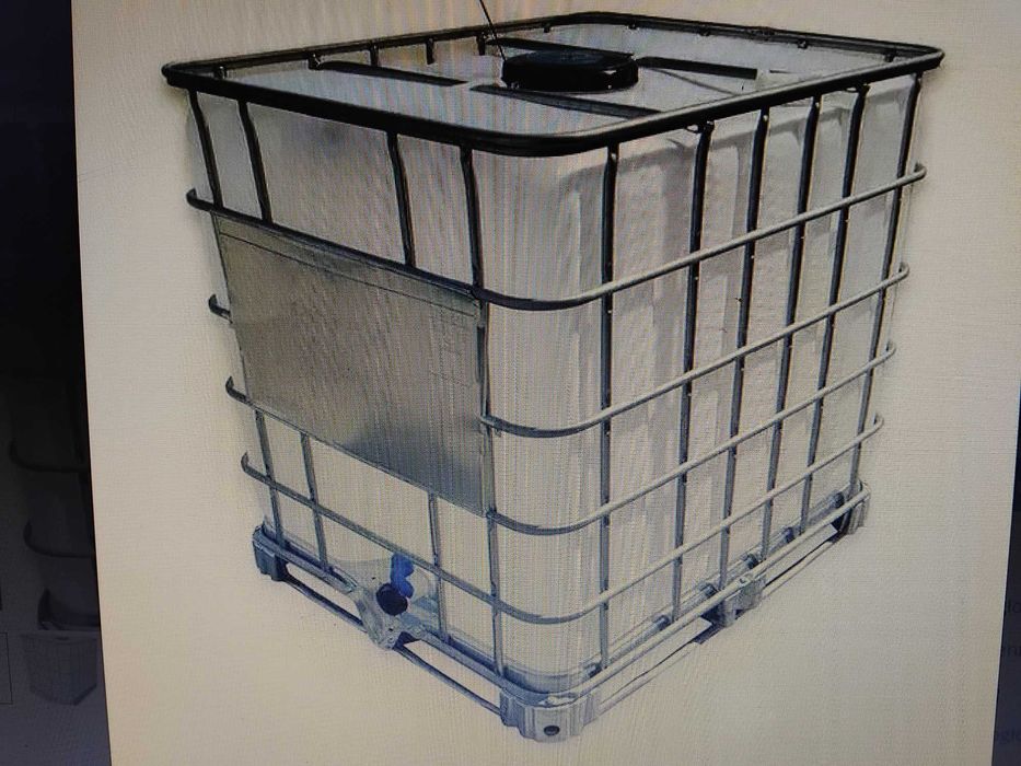 Pojemnik, zbiornik, mauzer 1000 , 600 l
