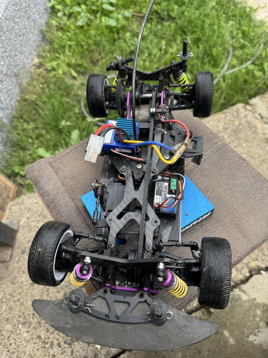 карбонова HPI RS4 Pro 2 у масштабі 1:10 (tamiya)
