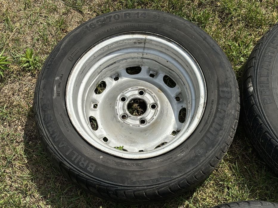 Komplet kół 165/70 R14