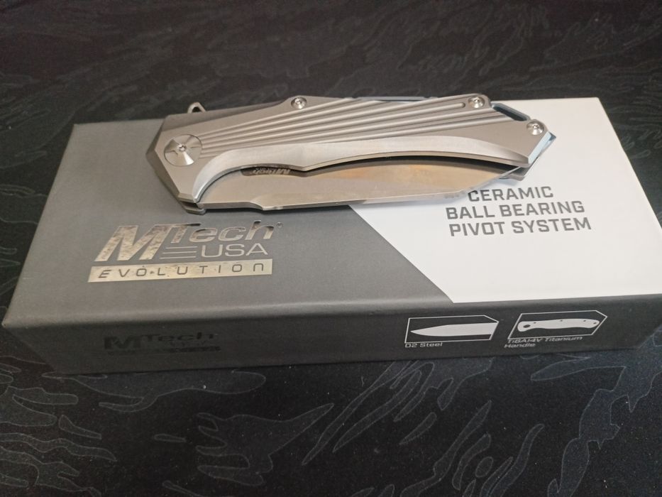 Nóż Tytanowy Master Cutlery Evolution - Stal S35VN