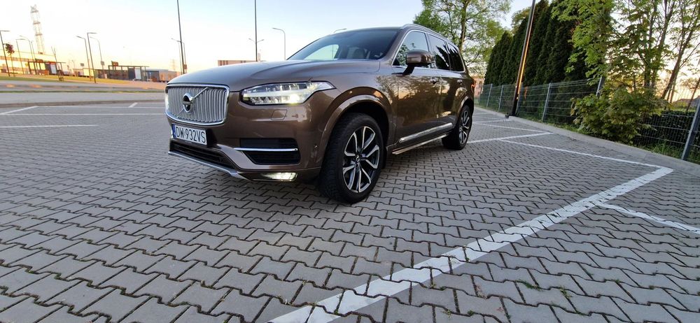 Volvo XC 90 INSCRIPTION 4X4,2015rok, 235KM, Salon PL ,ASO,bezwyp,193tyś.km