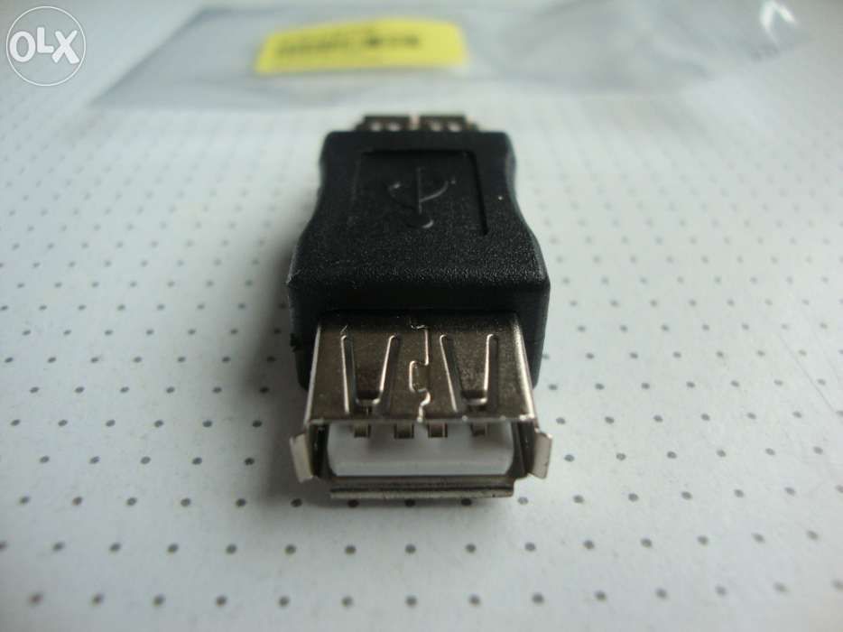 Adaptador USB Fêmea/Fêmea-Fêmea/macho ou Macho/Macho