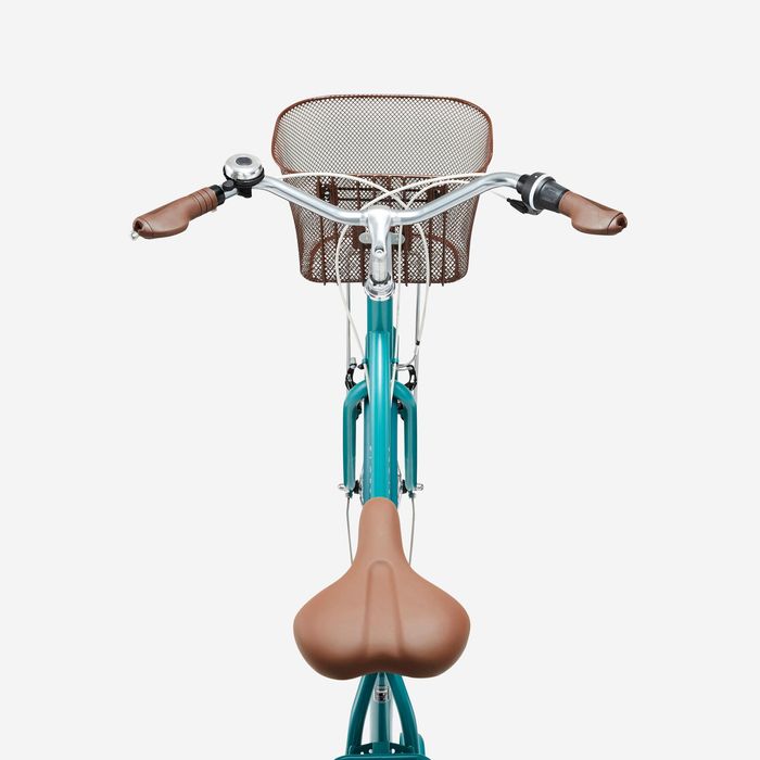 BICICLETA DE CIDADE ELOPS 520 QUADRO BAIXO VERDE