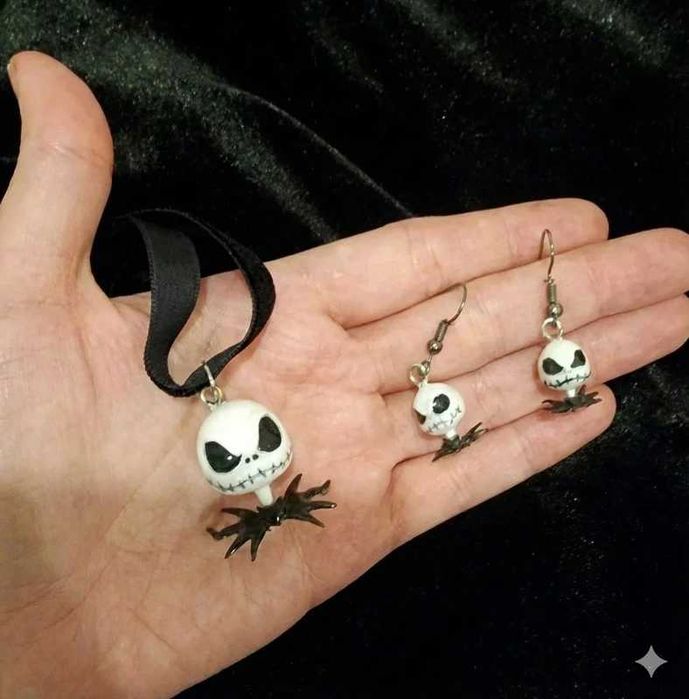 Brincos Jack Skellington