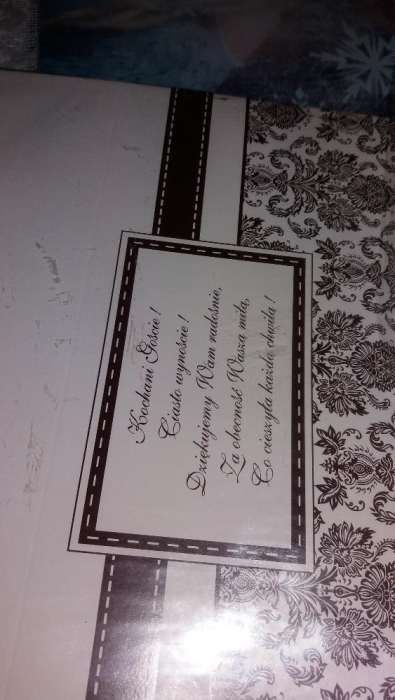 kamizelka ślubna,zestaw + GRATIS pudelka ozdobne