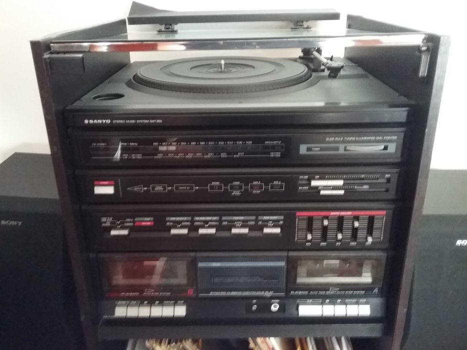 Aparelhagem Sanyo stereo music system GXT 250