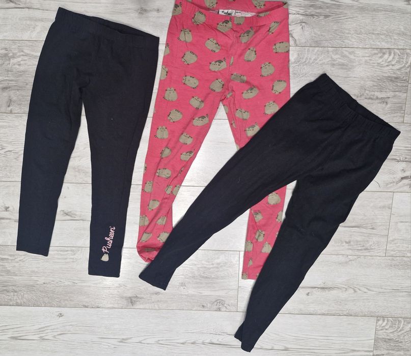 Leginsy Pusheen w  rozmiarze 146-152