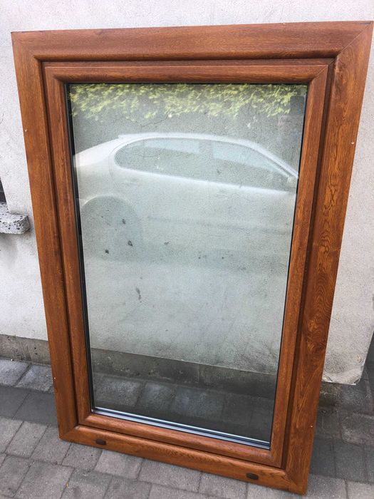 używane okno pcv  135 wys/88szer