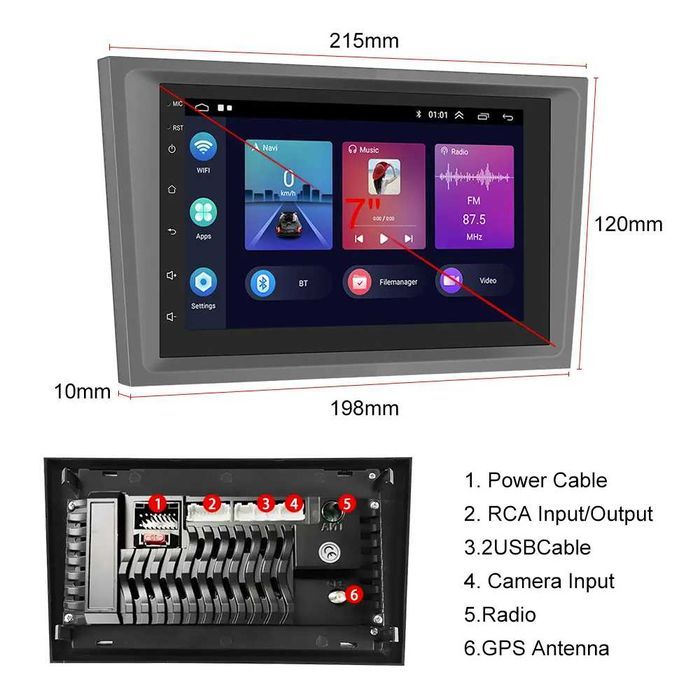 Radio Android 11 Opel ZAFIRA VECTRA Antara Astra H G WYPRZ