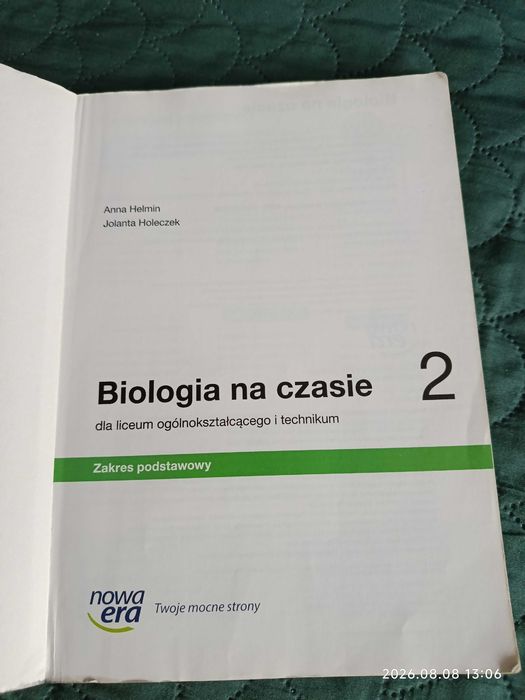 Biologia na czasie 2 Nowa Era