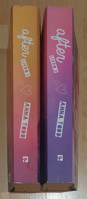 AFTER livro 1 e 2  PACk 15 euros