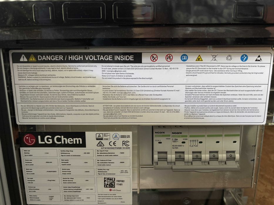 Magazyn Energii LG 10 KW RESU10H
